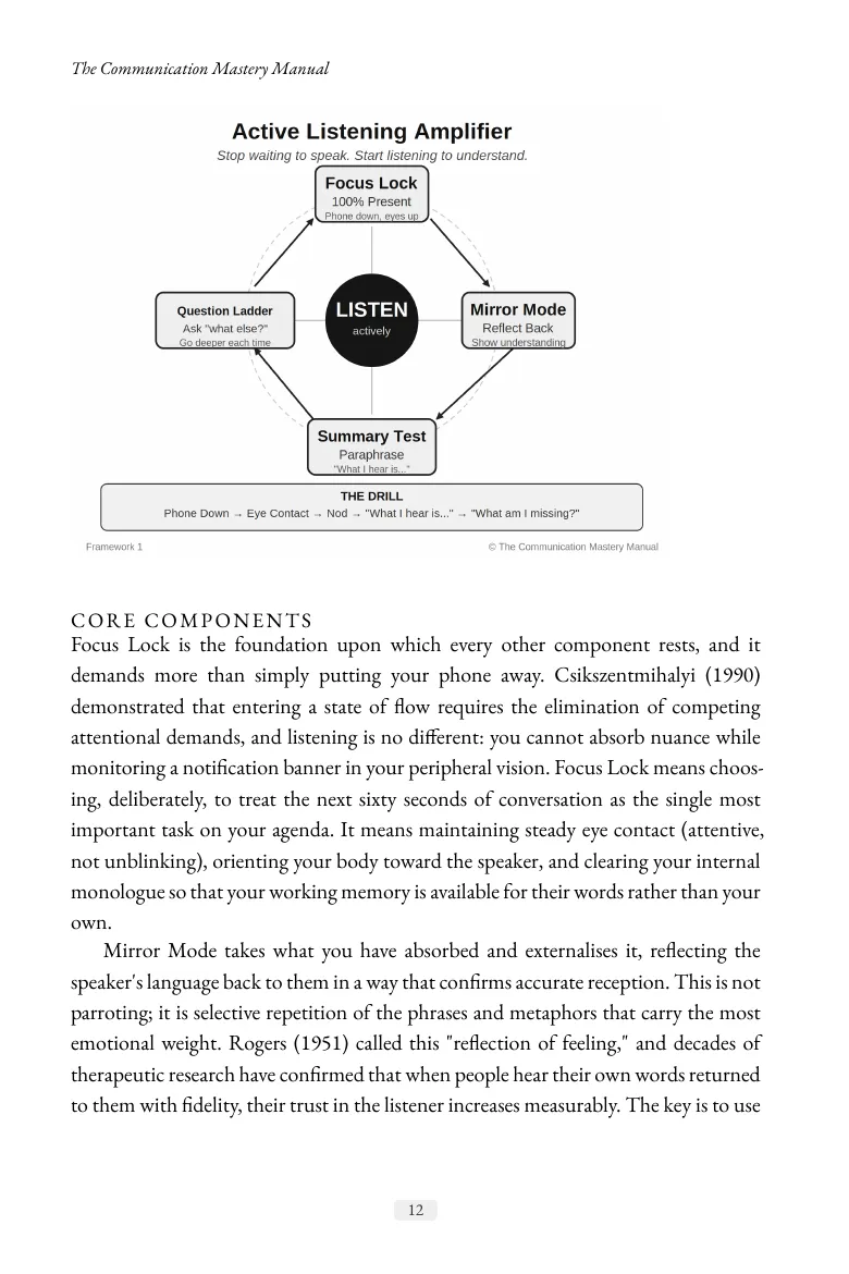 Page 12: Framework 1, core components