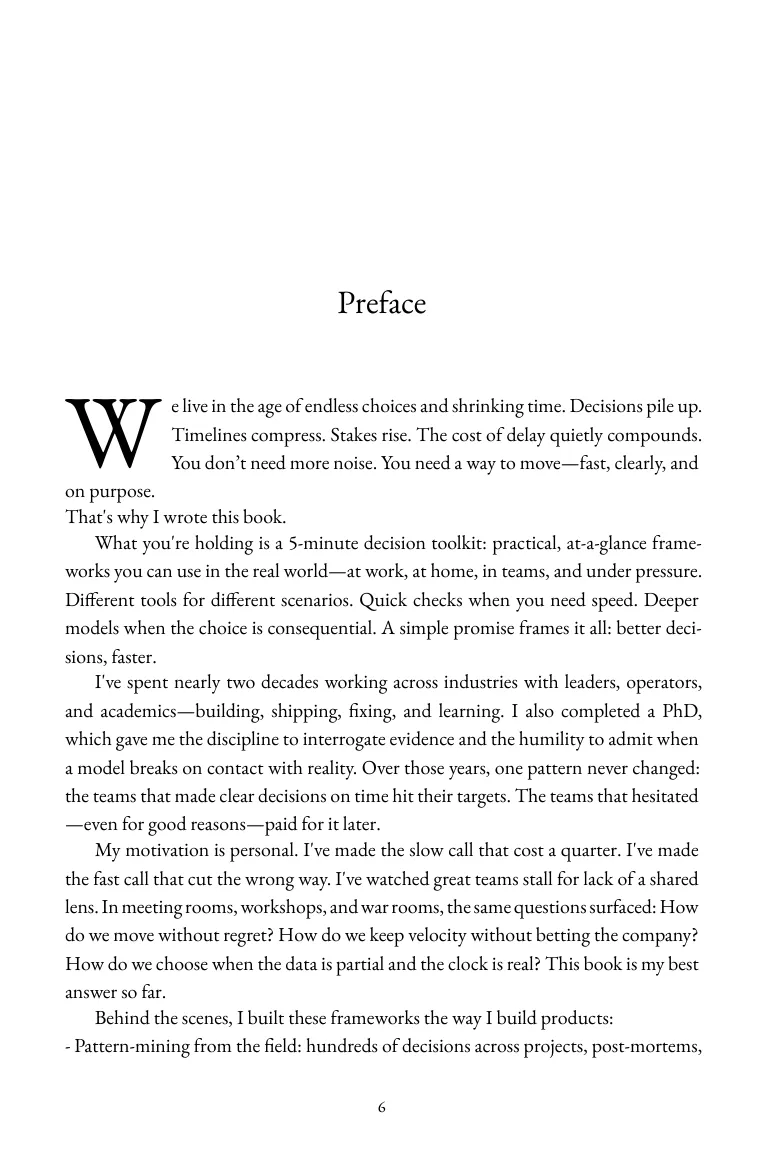 Page 6: Preface